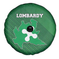 Italy Lombardy Spare Tire Cover Map With Flag Style - Wonder Print Shop