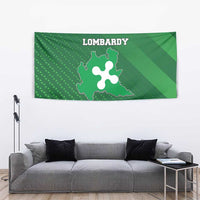 Italy Lombardy Tapestry Map With Flag Style - Wonder Print Shop