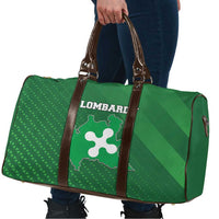 Italy Lombardy Travel Bag Map With Flag Style - Wonder Print Shop