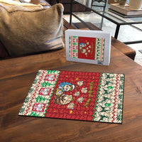 Poland Christmas Puzzle Polish Pierogi Mascot Nativity Scene - Wonder Print Shop