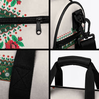 Polish Highlander Folk Costume Duffle Bag Podhale Heritage Floral Style