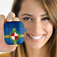 Pembrokeshire Wales AirPods Case Flag And Map Celtic Style - Wonder Print Shop