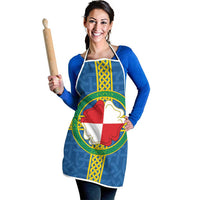 Pembrokeshire Wales Apron Flag And Map Celtic Style - Wonder Print Shop