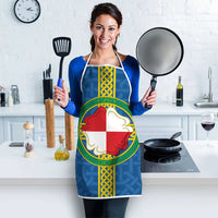 Pembrokeshire Wales Apron Flag And Map Celtic Style - Wonder Print Shop