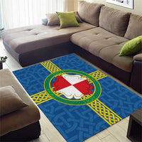 Pembrokeshire Wales Area Rug Flag And Map Celtic Style - Wonder Print Shop