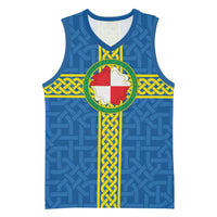 Pembrokeshire Wales Basketball Jersey Flag And Map Celtic Style - Wonder Print Shop