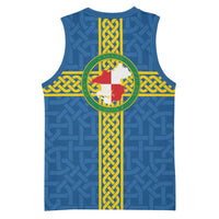 Pembrokeshire Wales Basketball Jersey Flag And Map Celtic Style - Wonder Print Shop