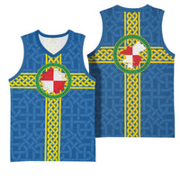 Pembrokeshire Wales Basketball Jersey Flag And Map Celtic Style - Wonder Print Shop