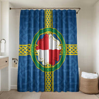 Pembrokeshire Wales Bathroom Set Flag And Map Celtic Style - Wonder Print Shop