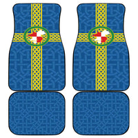 Pembrokeshire Wales Car Mats Flag And Map Celtic Style - Wonder Print Shop