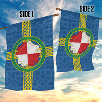 Pembrokeshire Wales Garden Flag Flag And Map Celtic Style - Wonder Print Shop