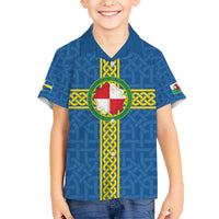 Pembrokeshire Wales Hawaiian Shirt Flag And Map Celtic Style - Wonder Print Shop