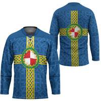 Pembrokeshire Wales Hockey Jersey Flag And Map Celtic Style - Wonder Print Shop
