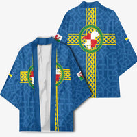 Pembrokeshire Wales Kimono Flag And Map Celtic Style - Wonder Print Shop