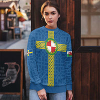 Pembrokeshire Wales Ugly Christmas Sweater Flag And Map Celtic Style - Wonder Print Shop