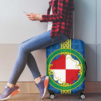 Pembrokeshire Wales Luggage Cover Flag And Map Celtic Style - Wonder Print Shop