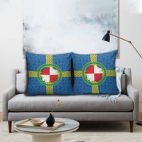 Pembrokeshire Wales Pillow Cover Flag And Map Celtic Style - Wonder Print Shop