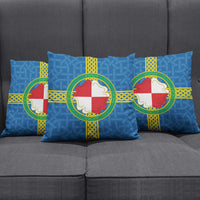Pembrokeshire Wales Pillow Cover Flag And Map Celtic Style - Wonder Print Shop