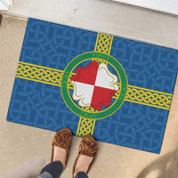 Pembrokeshire Wales Rubber Doormat Flag And Map Celtic Style - Wonder Print Shop