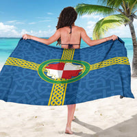 Pembrokeshire Wales Sarong Flag And Map Celtic Style - Wonder Print Shop