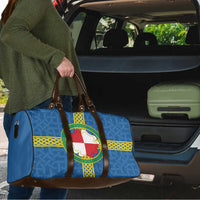 Pembrokeshire Wales Travel Bag Flag And Map Celtic Style - Wonder Print Shop