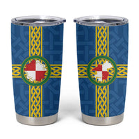 Pembrokeshire Wales Tumbler Cup Flag And Map Celtic Style - Wonder Print Shop