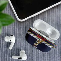 Personalized Pembrokeshire Wales Christmas AirPods Case The Lovespoon Puffin - Wonder Print Shop