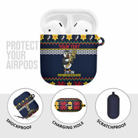 Personalized Pembrokeshire Wales Christmas AirPods Case The Lovespoon Puffin - Wonder Print Shop