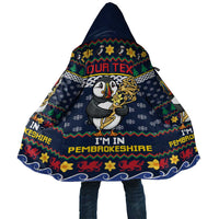 Personalized Pembrokeshire Wales Christmas Cloak The Lovespoon Puffin - Wonder Print Shop