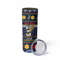 Personalized Pembrokeshire Wales Christmas Skinny Tumbler The Lovespoon Puffin - Wonder Print Shop