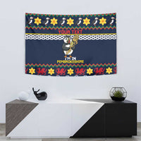 Personalized Pembrokeshire Wales Christmas Tapestry The Lovespoon Puffin - Wonder Print Shop