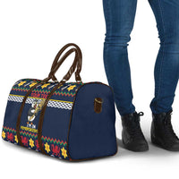 Personalized Pembrokeshire Wales Christmas Travel Bag The Lovespoon Puffin - Wonder Print Shop