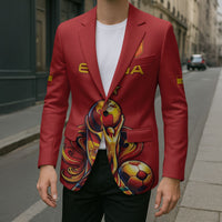 Custom World Football 2026 Spain Blazer Road To Champions Dream - Wonder Print Shop