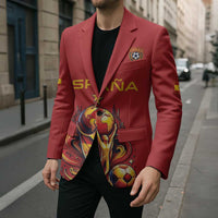 Custom World Football 2026 Spain Blazer Road To Champions Dream - Wonder Print Shop
