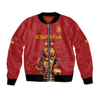 Custom World Football 2026 Spain Bomber Jacket Road To Champions Dream - Wonder Print Shop