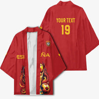 Custom World Football 2026 Spain Kimono Road To Champions Dream - Wonder Print Shop