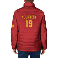 Custom World Football 2026 Spain Padded Jacket Road To Champions Dream - Wonder Print Shop