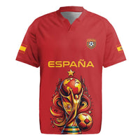 Custom World Football 2026 Spain Rugby Jersey Road To Champions Dream - Wonder Print Shop