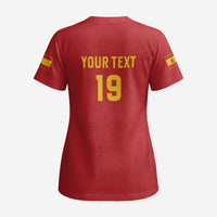 Custom World Football 2026 Spain Scrub Top Road To Champions Dream - Wonder Print Shop
