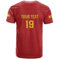 Custom World Football 2026 Spain T Shirt Road To Champions Dream - Wonder Print Shop