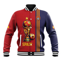 Custom World Football 2026 Spain Baseball Jacket Road To The Champions - Wonder Print Shop