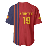 Custom World Football 2026 Spain Baseball Jersey Road To The Champions - Wonder Print Shop