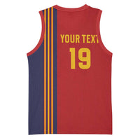 Custom World Football 2026 Spain Basketball Jersey Road To The Champions - Wonder Print Shop