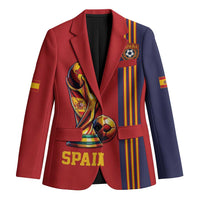 Custom World Football 2026 Spain Blazer Road To The Champions - Wonder Print Shop