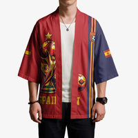 Custom World Football 2026 Spain Kimono Road To The Champions - Wonder Print Shop