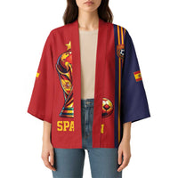 Custom World Football 2026 Spain Kimono Road To The Champions - Wonder Print Shop