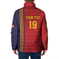 Custom World Football 2026 Spain Padded Jacket Road To The Champions - Wonder Print Shop