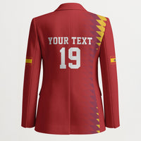 Custom World Football 2026 Spain Blazer Spanish Bull Rising Champions - Wonder Print Shop