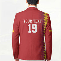 Custom World Football 2026 Spain Blazer Spanish Bull Rising Champions - Wonder Print Shop