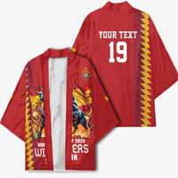 Custom World Football 2026 Spain Kimono Spanish Bull Rising Champions - Wonder Print Shop